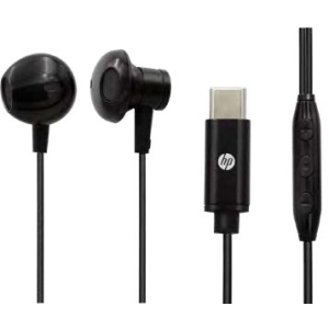 AUDÍFONO MANOS LIBRES IN EAR DHH-1126 HP BLACK